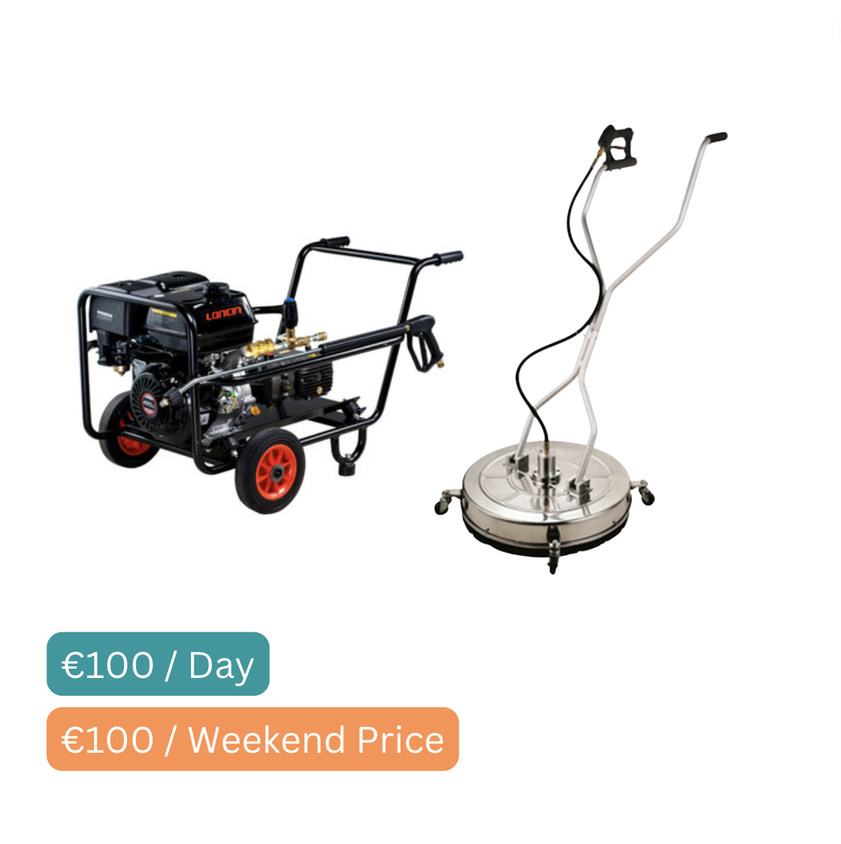 3000 PSI Jet Washer & Patio Cleaner - Hire Offer